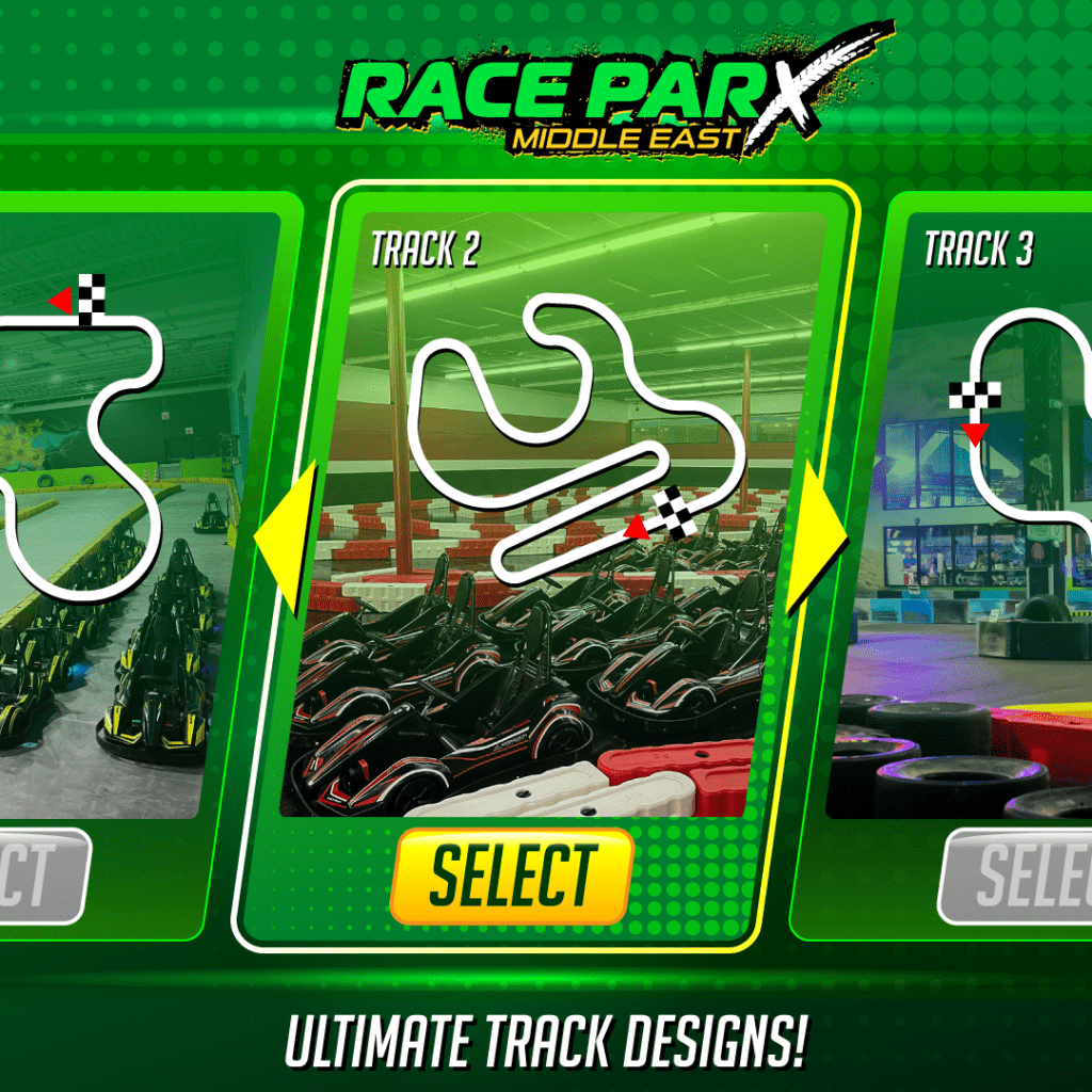 kart track designs by raceparx middle east