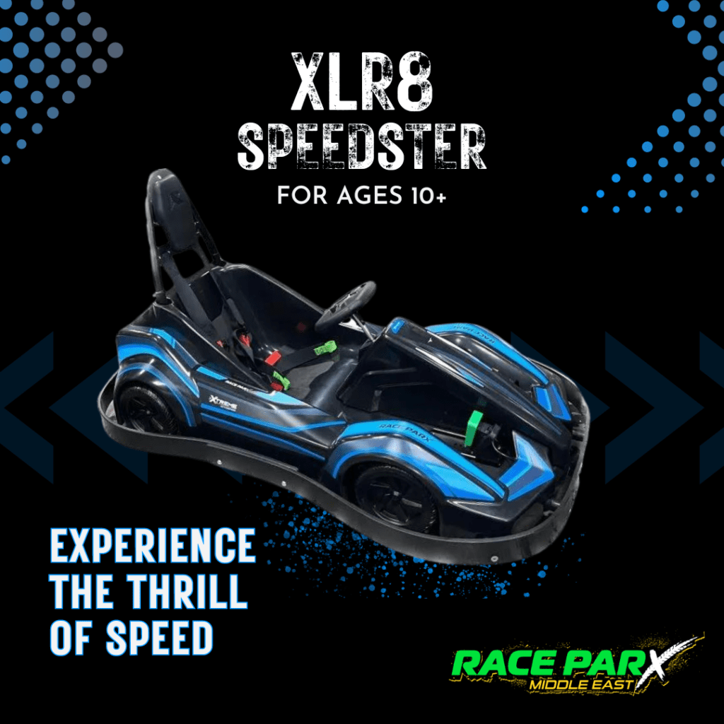 XLR8 speedster - go kart for kids aged 10+